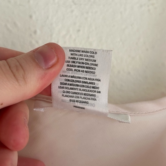 Y2K Baby Pink Embroidered Floral Mini Satin Slip Dress 2000s Vintage Medium - Picture 4 of 5